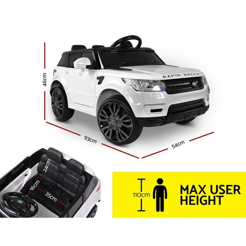 Rigo Kids Electric Ride On Car SUV Range Rover-inspired Cars Remote